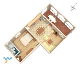 Apartments and rooms by the sea Sutivan, Brac - 2943 - 1