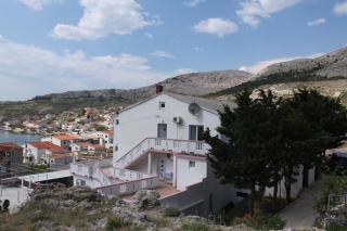 Rooms with a swimming pool Metajna, Pag - 3306 - 8
