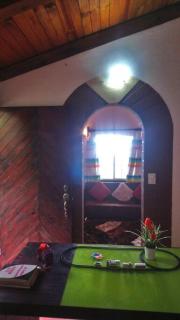 Cabaña con Bañera y Chimeneas en Puesta de Sol - 5