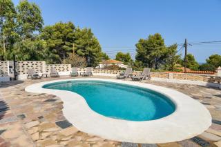 Villa for 10 with swimming pool and sea view - Denia - 8