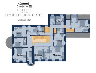 House of the Northern Gate - a luxury baronial house that sleeps 18 guests in 9 bedrooms - 8