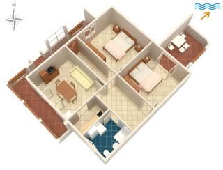 Apartment Pag 4119d - 1