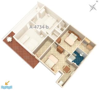 Apartment Podaca 4734c - Podaca - 3