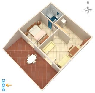 Apartments with parking space Metajna, Pag - 4127 - 3