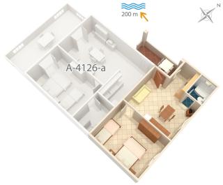 Apartments with parking space Metajna, Pag - 4126 - 2