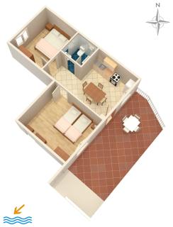 Apartment Grebastica 4207b - Bašelovići - 4