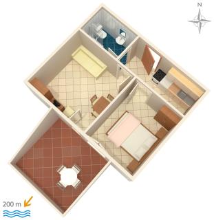 Apartments with a parking space Potocnica, Pag - 4096 - Stara Novalja - 1