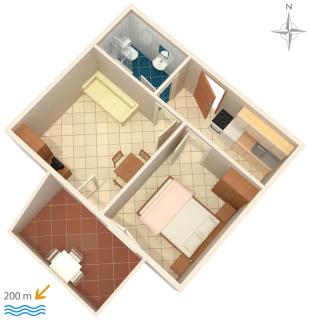 Apartment Potocnica 4096e - Stara Novalja - 2