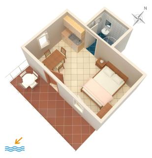Apartments with a parking space Grebastica, Sibenik - 4312 - Brodarica - 1