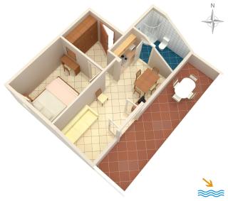 Rooms by the sea Slano, Dubrovnik - 5205 - Slano - 1