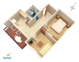 Apartments by the sea Jezera, Murter - 5123 - Jezera - 2