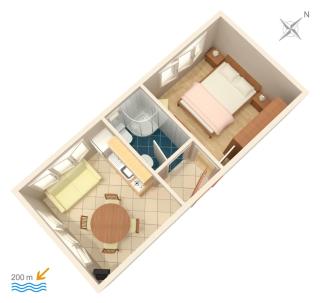 Apartments with parking spaces Orebic, Peljesac - 4500 - Orebić (Sabbioncello) - 1