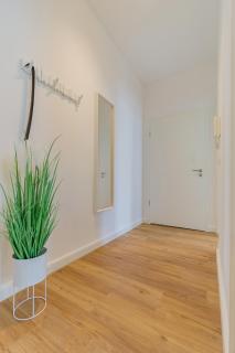 modernes Apartment - zentral, ruhig, Wlan, Netflix, Küche, Schreibtisch, Parkplatz, Waschtrockner - Cottbus - 3