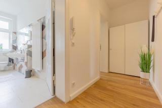 modernes Apartment - zentral, ruhig, Wlan, Netflix, Küche, Schreibtisch, Parkplatz, Waschtrockner - Cottbus - 2