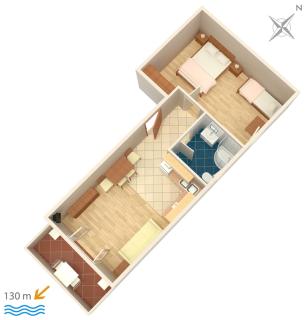 Apartments by the sea Balica Rat, Omis - 5957 - 4