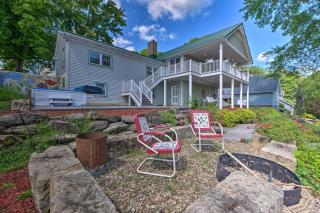 Guilford Lake Cottage w/ Hot Tub & Water Views - 8