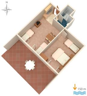 Apartment Lokva Rogoznica 6005a - Lokva Rogoznica - 2