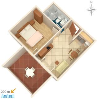 Apartments with a parking space Novalja, Pag - 6432 - Novalja - 1