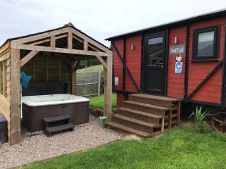Stunning railway carriage with private hot tub - Hereford - 0