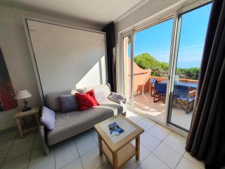 T2 vue mer 50m de la plage à Giens (83) - Hyères - 6