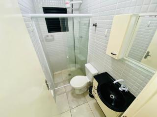 Adorável Flat na Praia da Ocian - Praia Grande - 6