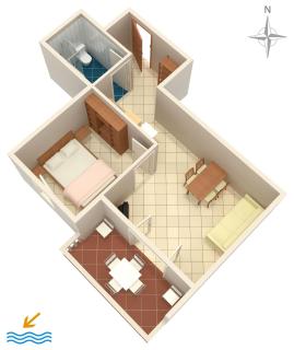 Apartment Mandre 6405b - Kolan - 1