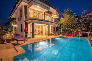 sessiz sakin manzaralı sauna ve jakuzili,müstakil havuzlu villa - Fethiye - 9