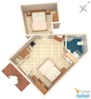 Apartments with a parking space Liznjan, Medulin - 7240 - 2