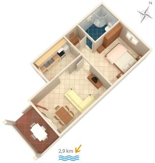 Apartments with parking spaces Pula - 7420 - Pula - 1