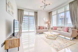 New two bedroom full sea view and private Beach sunrise bay - Dubai - 4