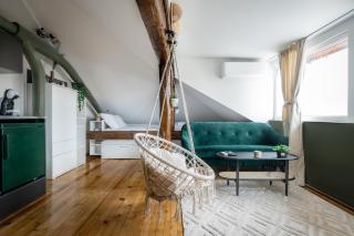 Sky-View Studio with Cozy Boho Vibes by Flat Mаnager - Sofia - 0