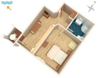 Apartments with a parking space Duce, Omis - 9437 - Dugi Rat - 2