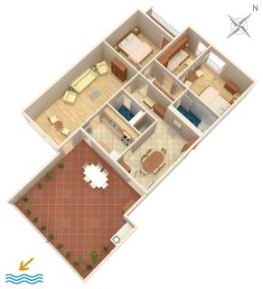 Apartments with WiFi Split - 11783 - 2