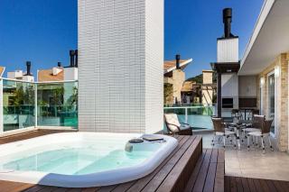 Boulevard 310D - Excelente Cobertura com Jacuzzi Privativa em condomínio de luxo no centro de Bombinhas - Piscina - Jacuzzi - Academia - Portaria 24h. - Bombinhas - 9