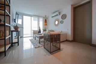 Laurdhomes Lujoso Apto Piso 28 frente al mar, 2BTH - Carthagène des Indes - 2