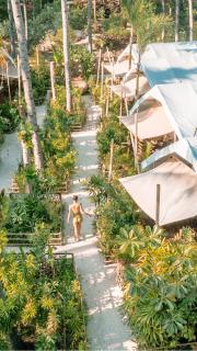 La Cocoteraie Ecolodge - Luxury Glamping Tents - Gili Trawangan - 9