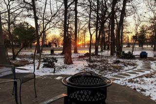 Entire lake house at Lake Fork with private bay, boat ramp, fishing light & 8 acres land - 8