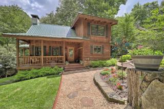 Peaceful Rocky Creek Cabin with Hot Tub and Views! - Banner Elk - 9