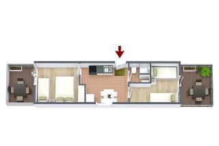 Apartments with a parking space Pisak, Omis - 16239 - Pisak - 2