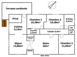 Maison contemporaine rénovée avec étang privé et terrasse, proche plage - 3 chambres, wifi inclus - FR-1-426-517 - 7