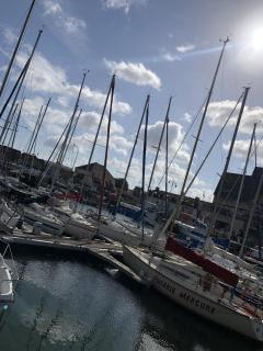 soleil et bateau - Courseulles-sur-Mer - 9