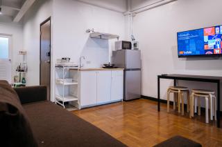 T3 TWO Bedrooms WIFI Full kitchen 1 min to BTS - Bangkok - 9