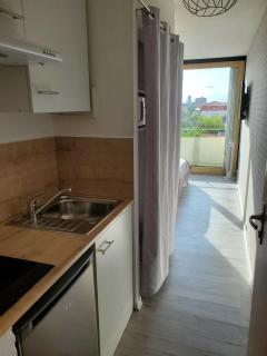 Studio avec balcon, vue sur jardins et cathédrale - Albi - 6