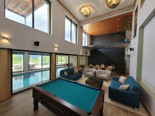 Villa du Belvédère, piscine intérieure, spa et hammam - Montagnac - 5