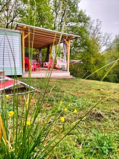 restyled bohemian mobil home la vie en rose - Montcléra - 9