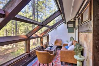 Woodsy Flagstaff Hideaway with Deck and Sunroom! - Mountainaire - 8