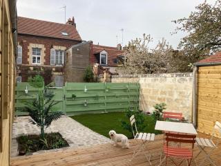 la casa verde 2 chambres 2 salles de bain 2 wc jardin - Compiègne - 8