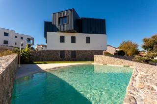 Seaside apartments with a swimming pool Vantacici, Krk - 19403 - Malinska - 0