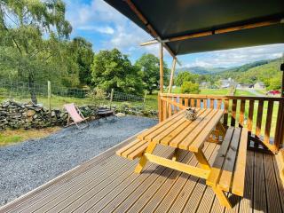 Mountain View Safari Tent with Hot Tub in The Heart of Snowdonia - Dolgellau - 5
