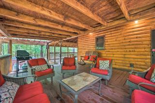 Hot Tub Soaks, Bonfires and BBQs Broken Bow Cabin - Stephens Gap - 9